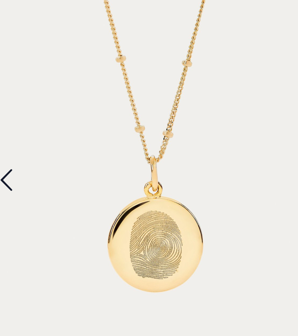 Fingerprint Neckalce