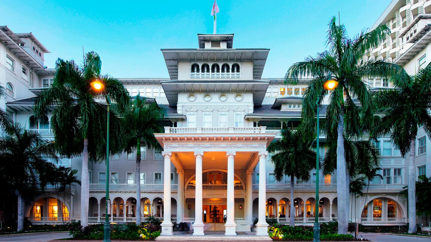 A night at Moana Surfrider - Hawaii