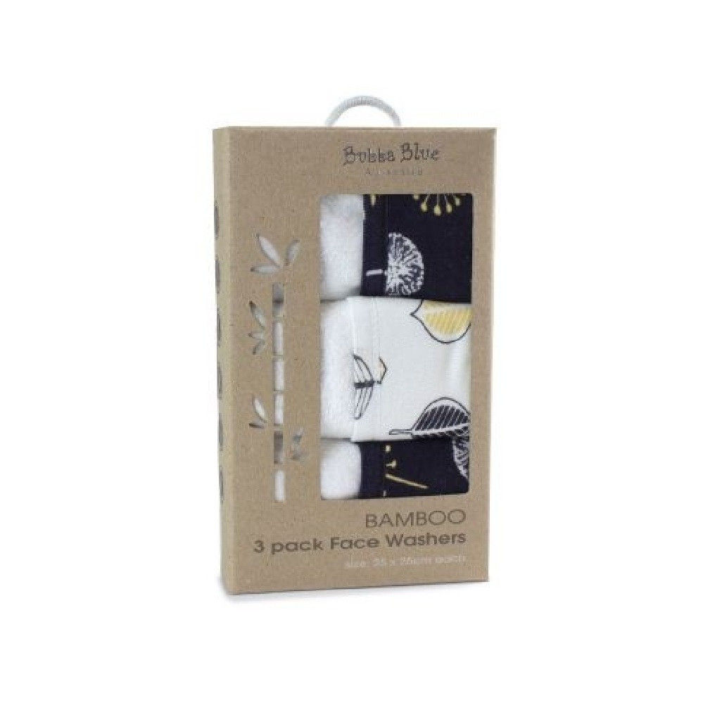 Bubba Blue Night Sky Wash Cloth 3 Pack