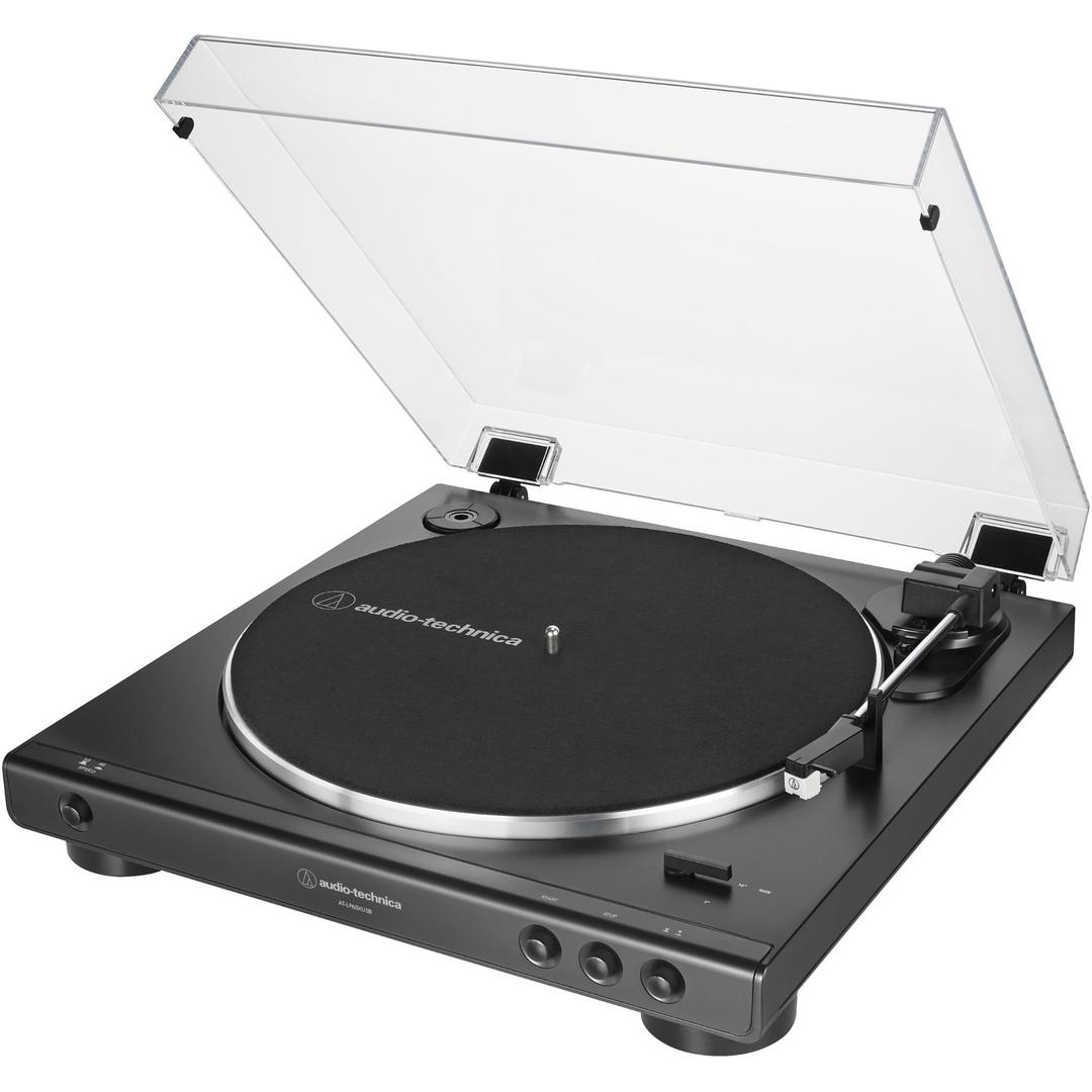 Audio Technica ATLP60XBT Fully Automatic Belt Drive Stereo Bluetooth Turntable (Black)