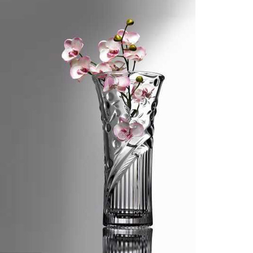 Fancy crystal flower vase