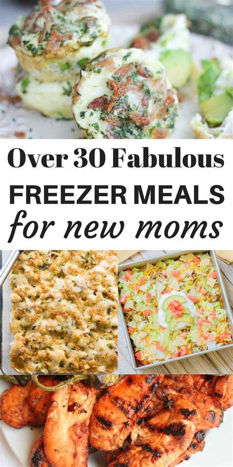 Homemade frozen meals