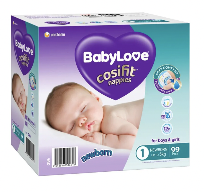 Baby love Nappies