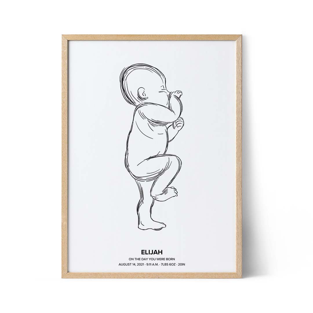 Birth Poster Gift Voucher