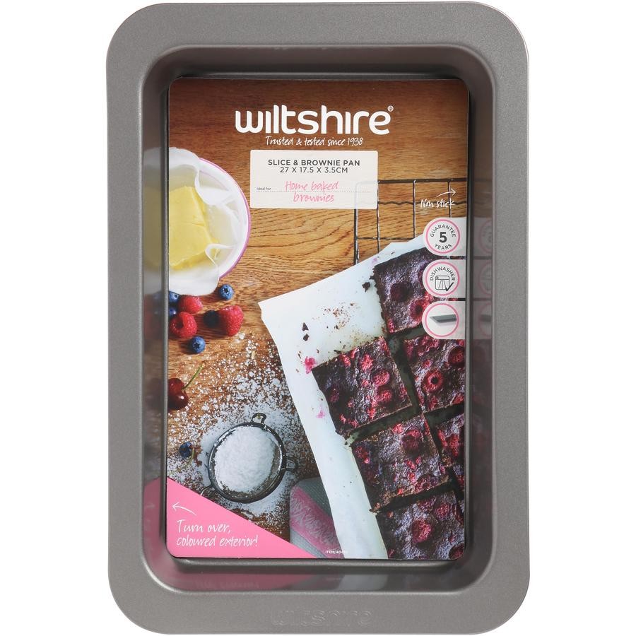 Wiltshire Slice & Brownie Pan - Pink