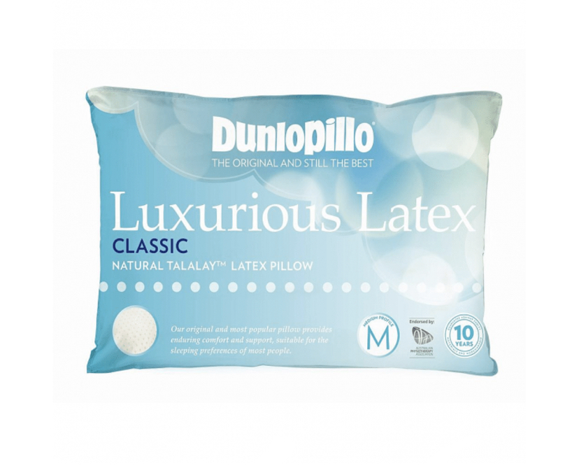 Dunlopillo Luxurious Latex Classic 2 Pack Pillow