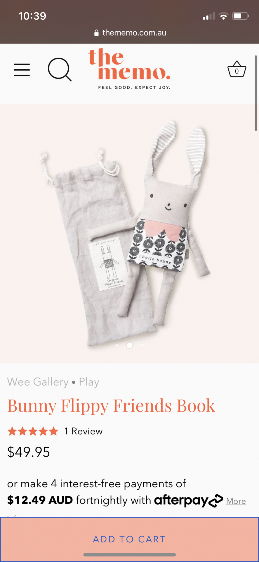 Bunny flippy friends book