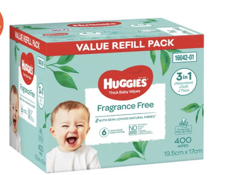 Huggies wipe value pack