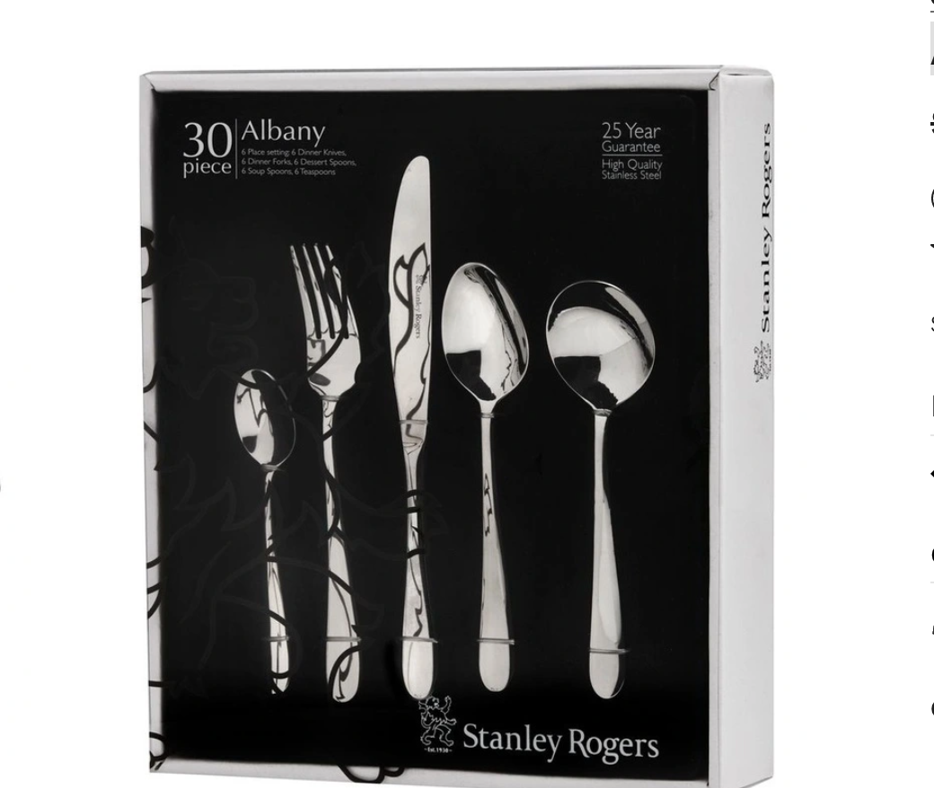 30pc Cutlery Set