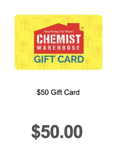 Chemist Warehouse Gift Card