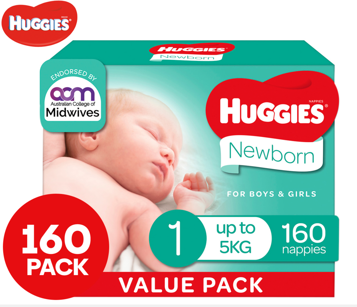 Huggies Newborn Nappies