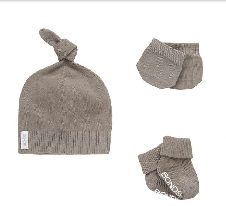 Beanie Mitten Set