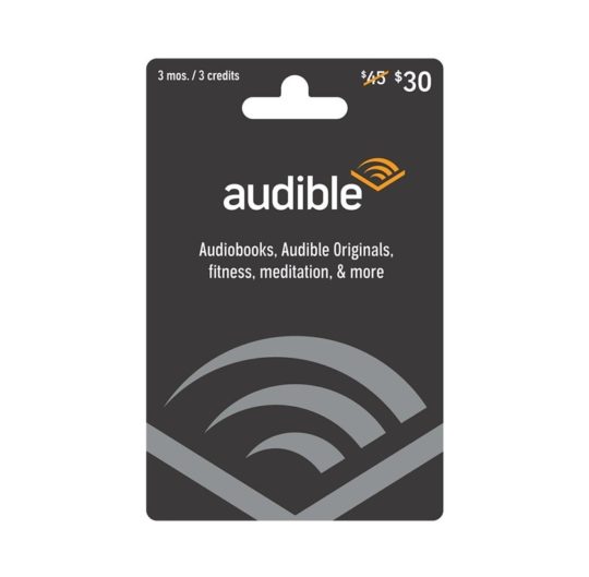 Audible Gift Voucher