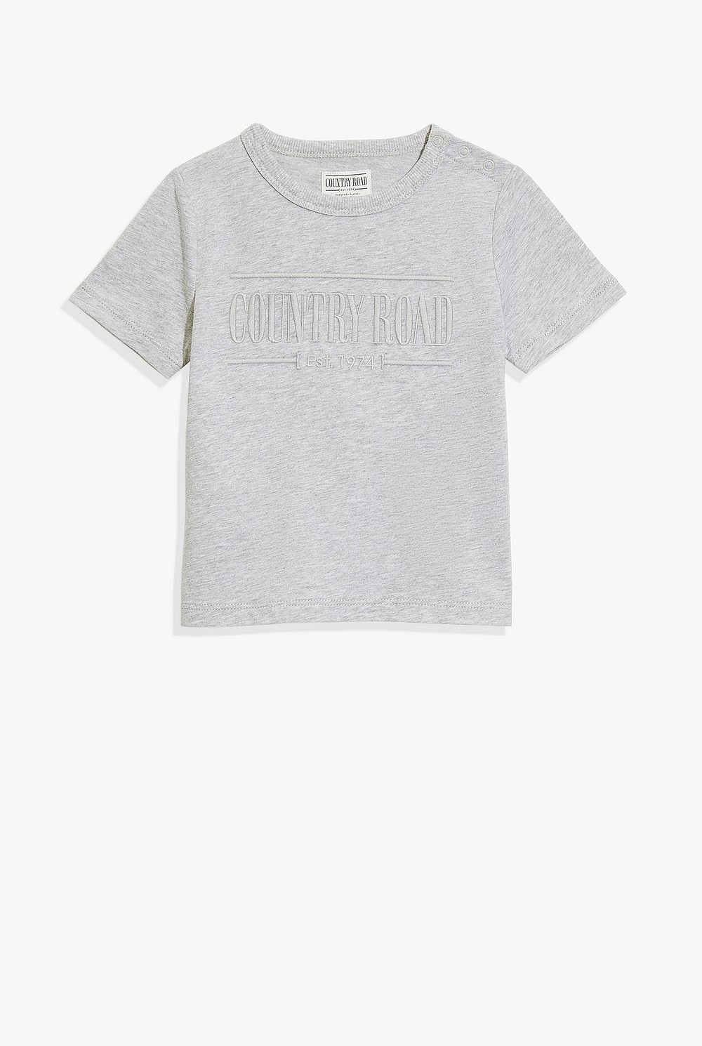 Country Road - Light Grey Marle Hertiage T-shirt