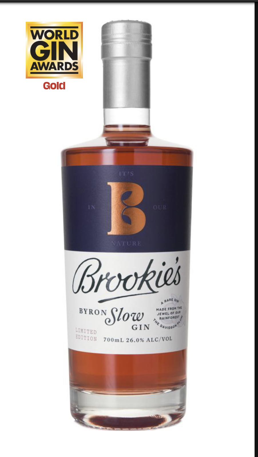 Brookies Byron Gin (or 2 or 3)