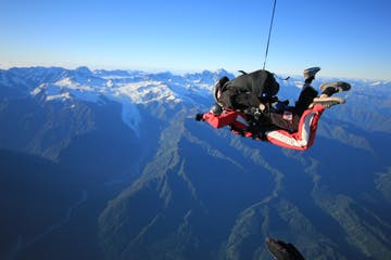 Skydive over Franz Josef Glacier