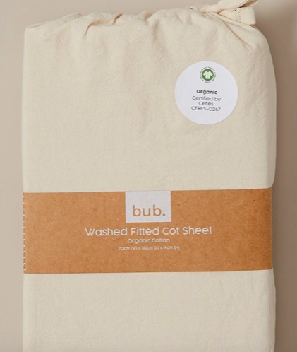 Organic Cot Fitted Sheet sets