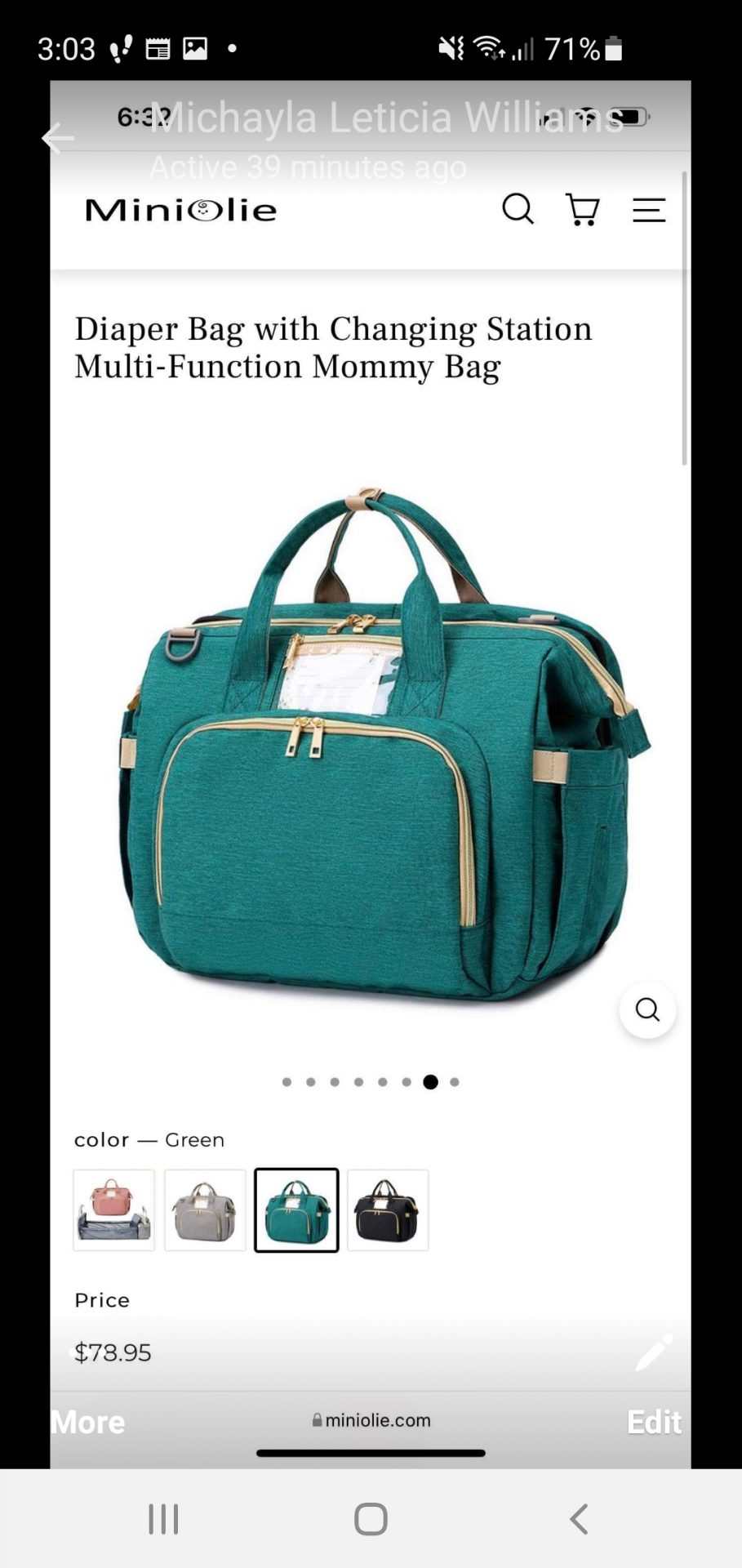 Nappy Bag
