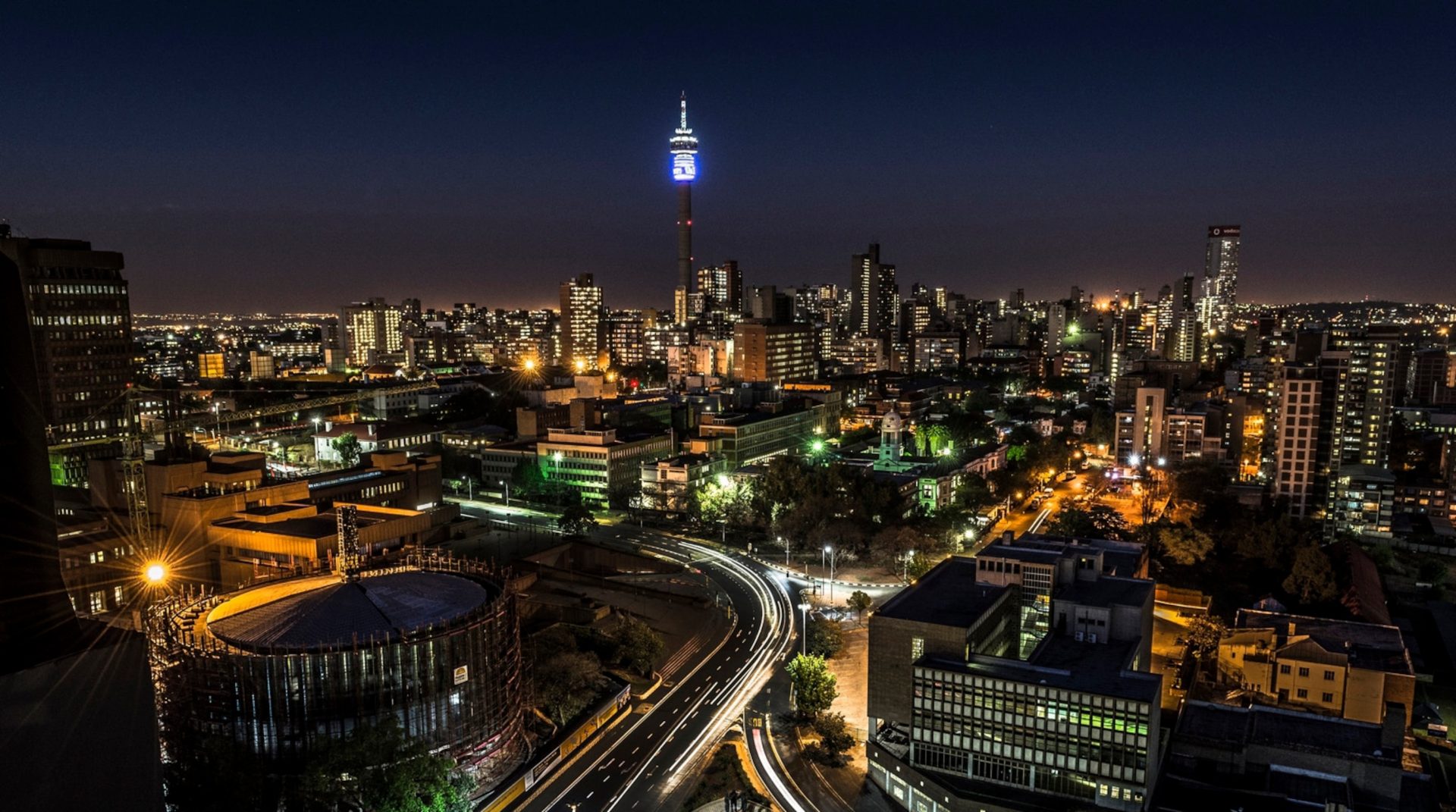 Night out in Johannesburg