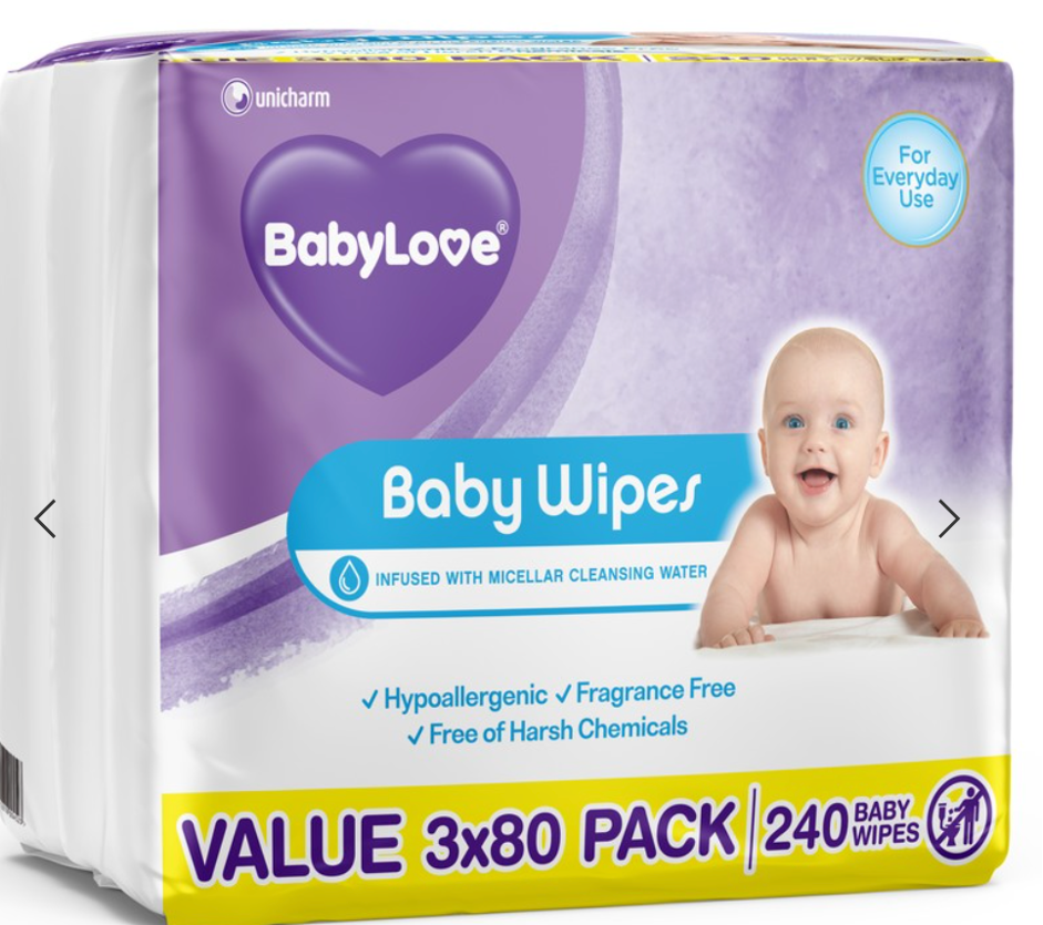 Baby Wipes - Fragrance Free