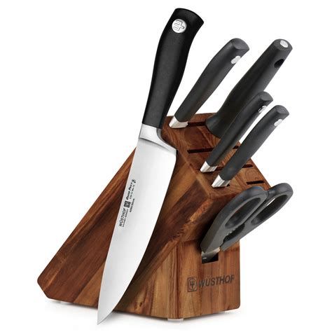 Kitchen Knife Set + Block