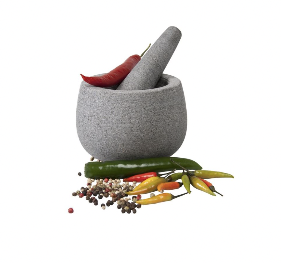 Zuhause – Uber Natural Granite Mortar and Pestle 13×8.7cm