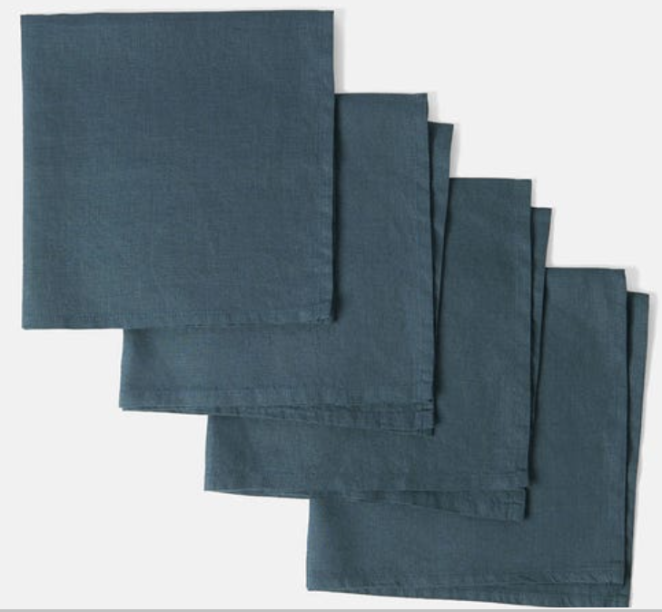 Napkins - slate blue