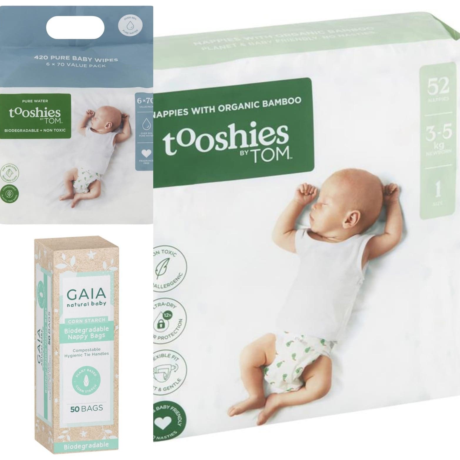 Biodegradable Nappies & Wipes