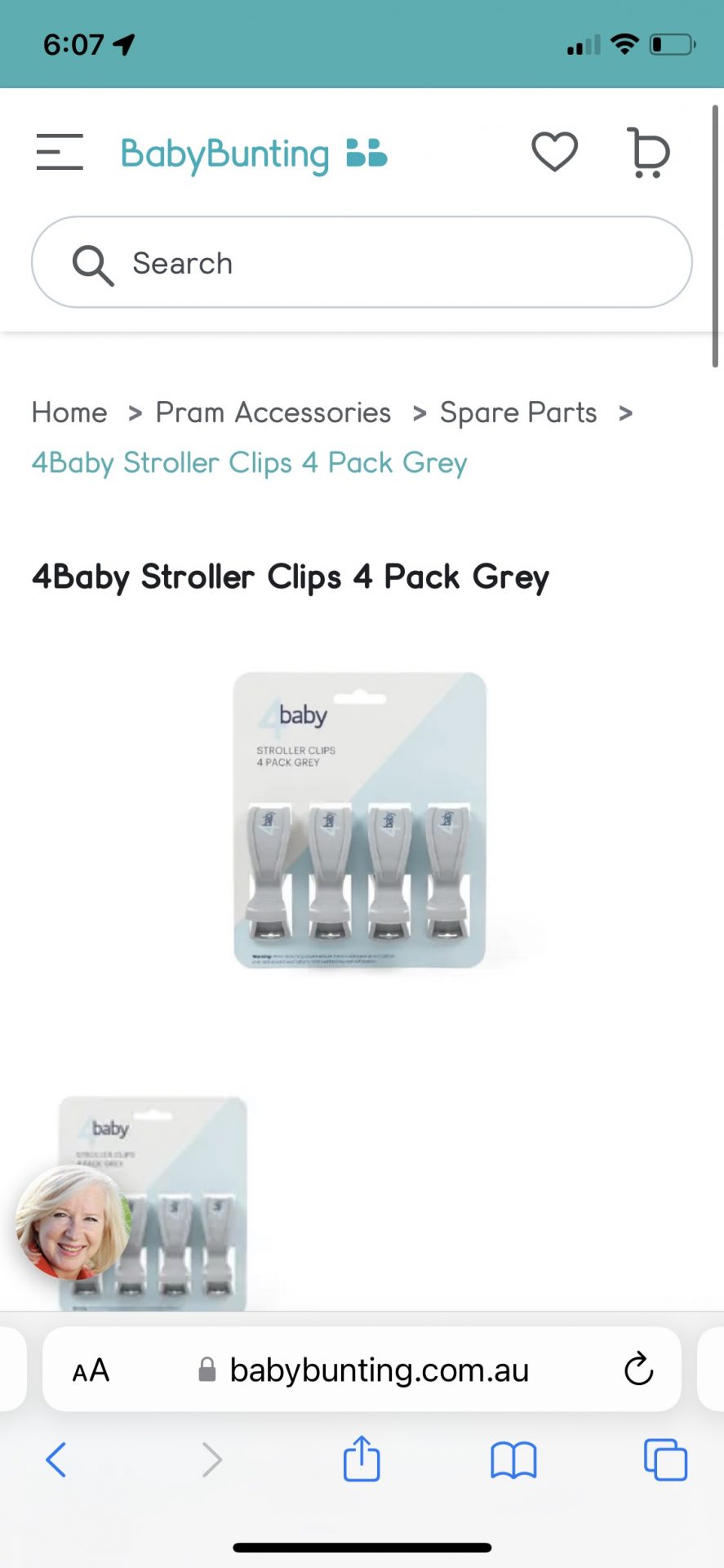 stroller clips