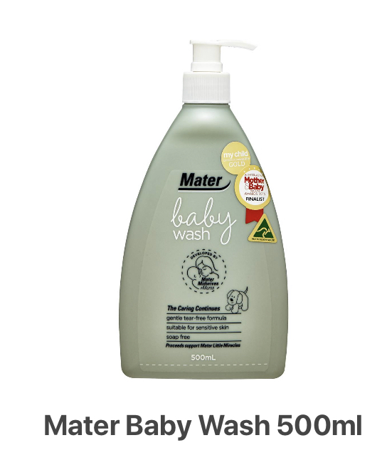 Mater baby wash