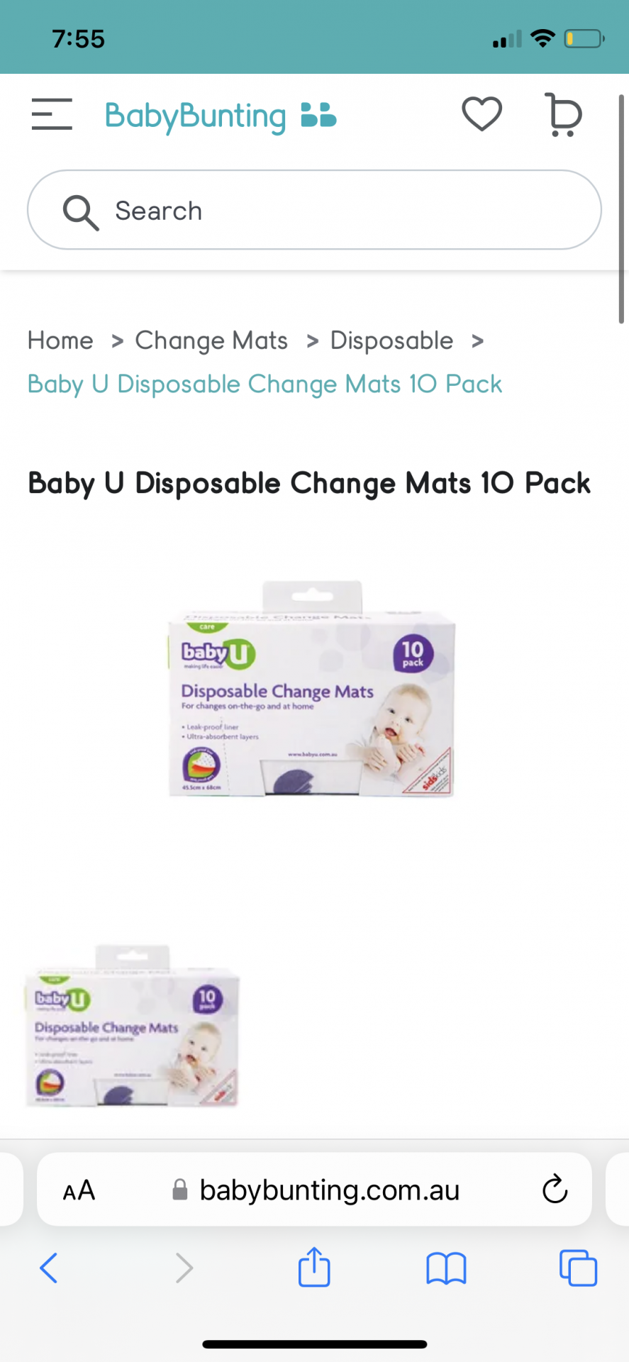 Disposable Change Mats