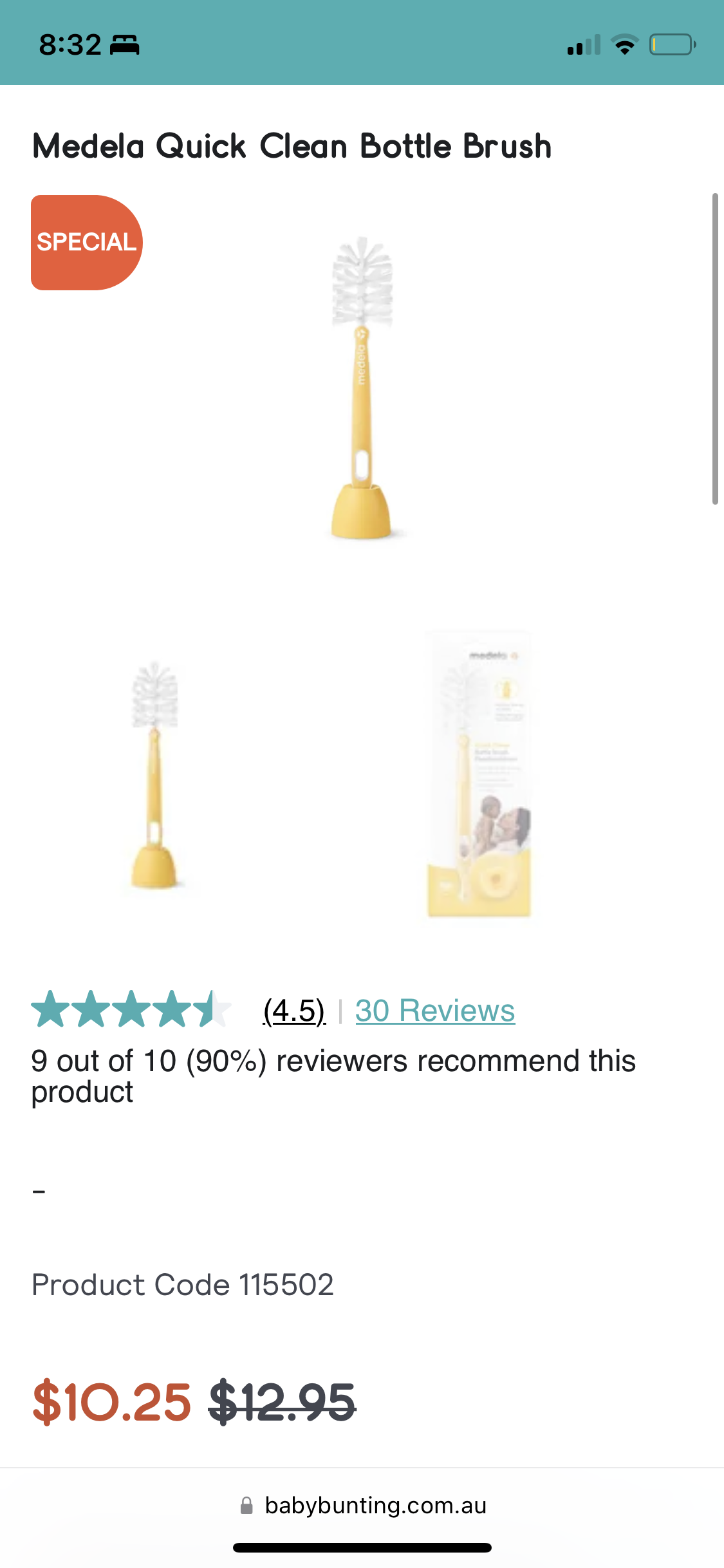 Medela Bottle brush