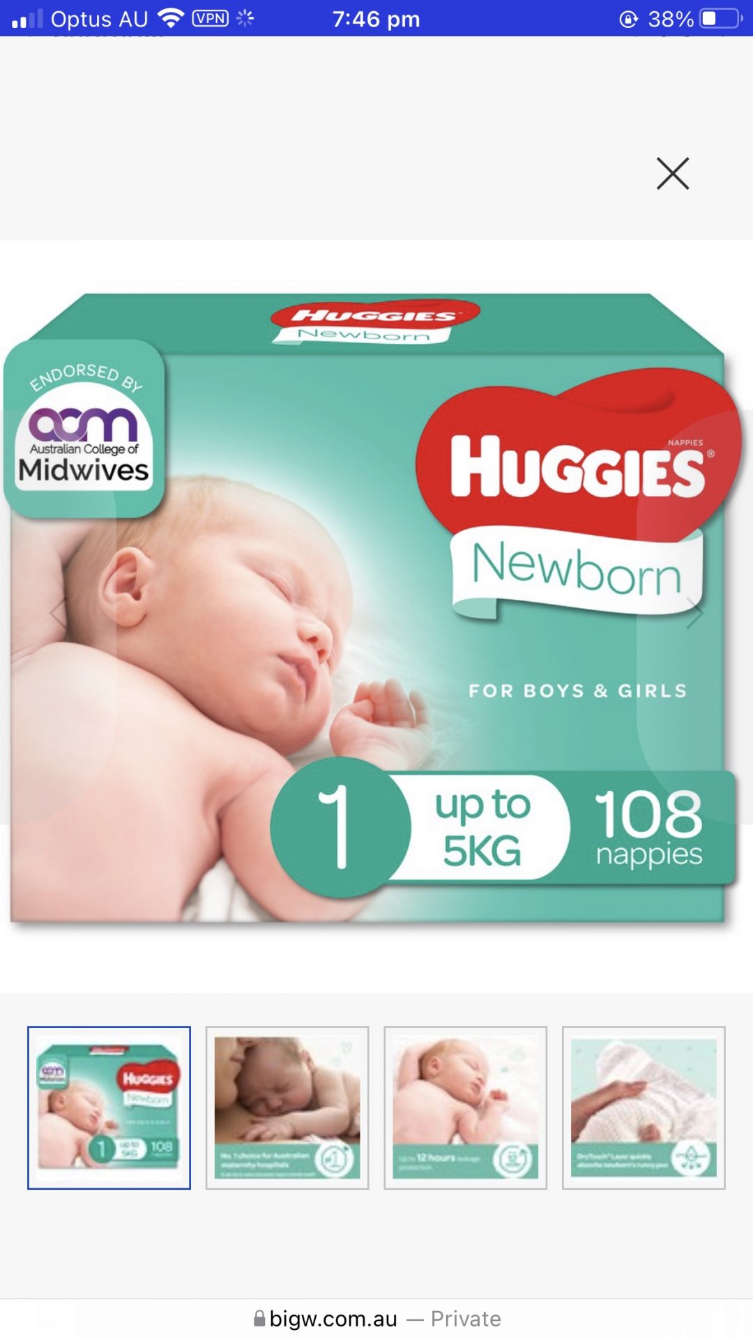 New born diapers