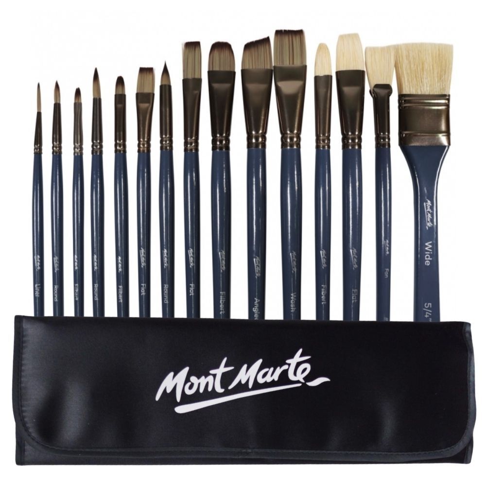 Monte Marte paint brushes from Arts Shed Online