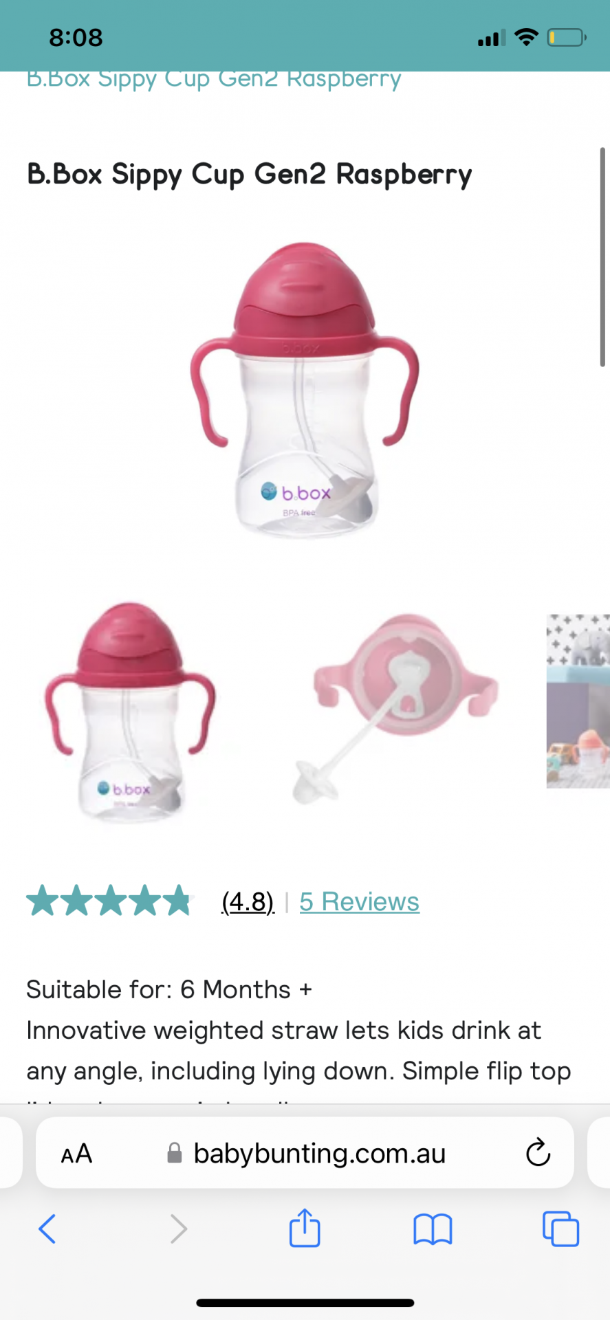 Sippy cup