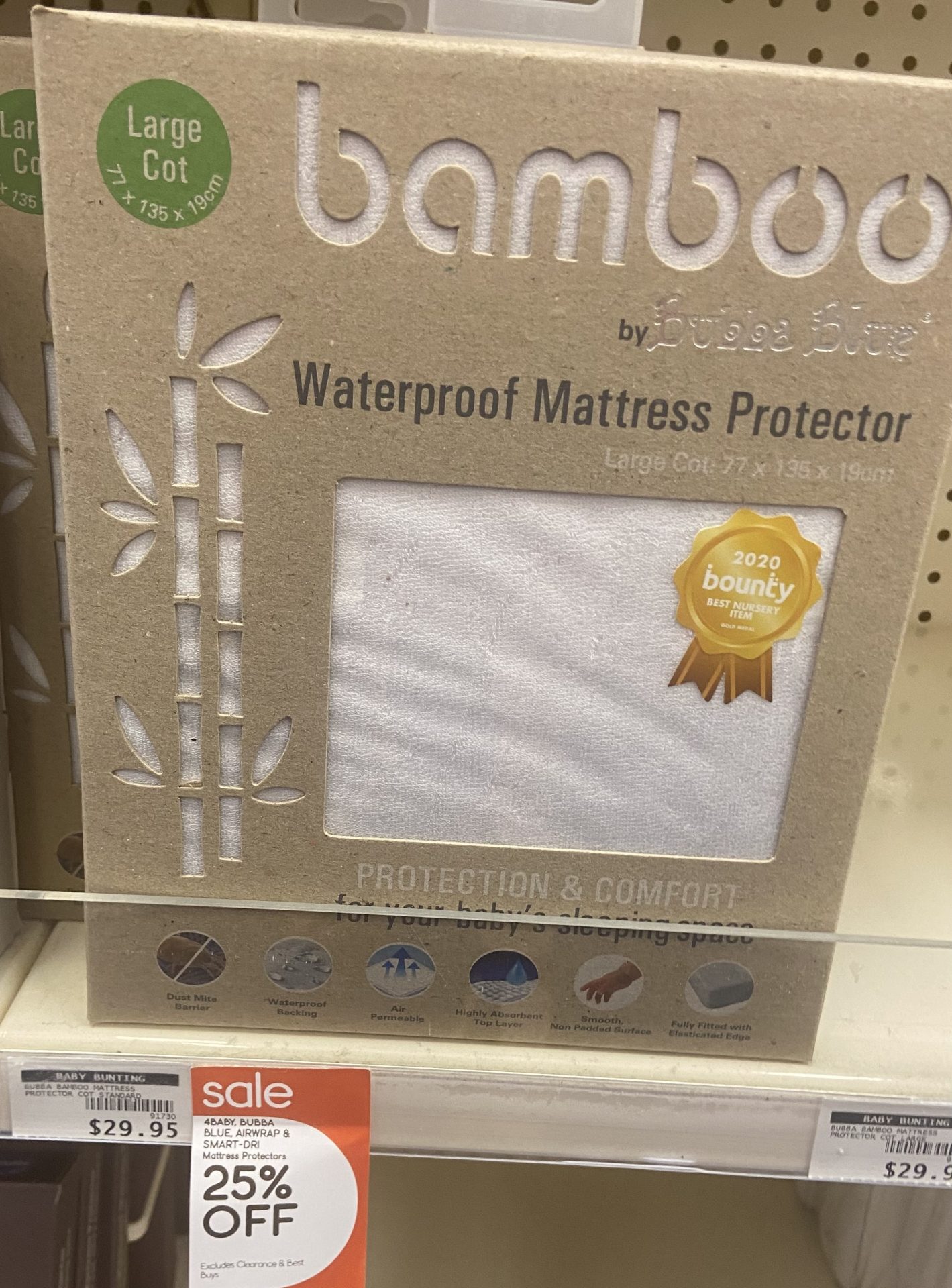 Waterproof mattress protector