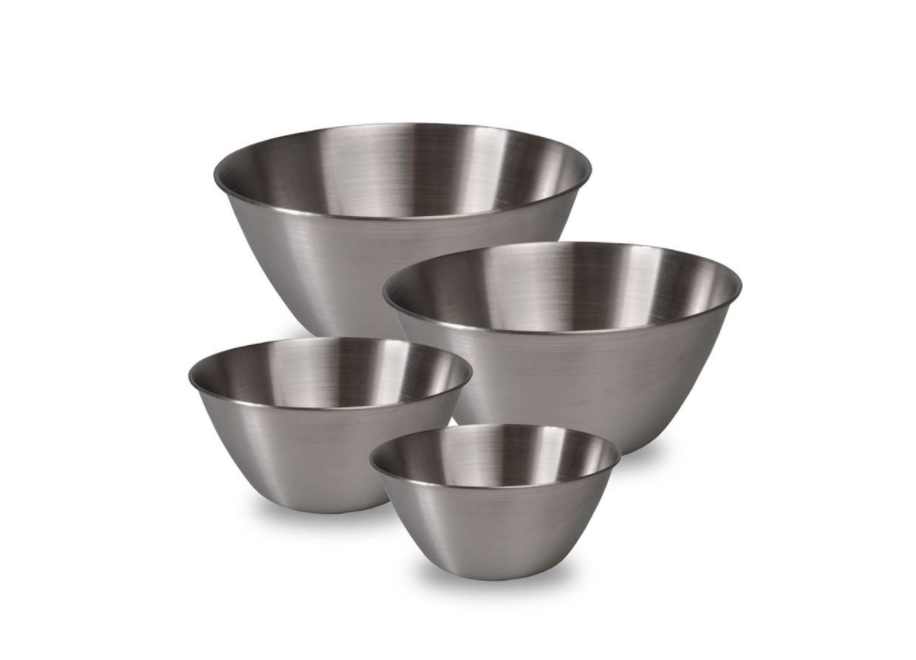 Zuhause – Kulla Brushed Stainless Steel Bowls Set of 4