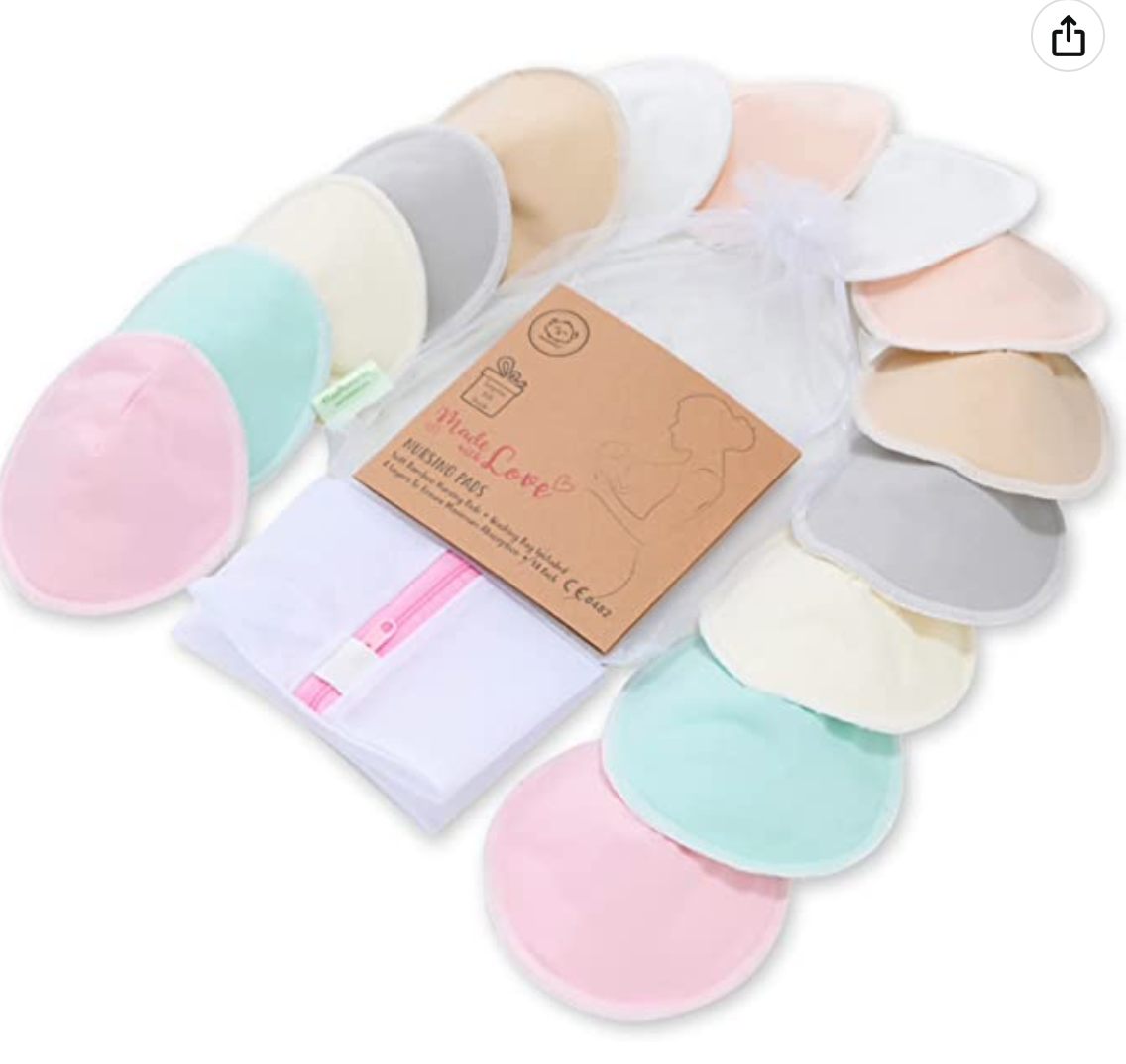 Organic Bamboo Nursing Breast Pads