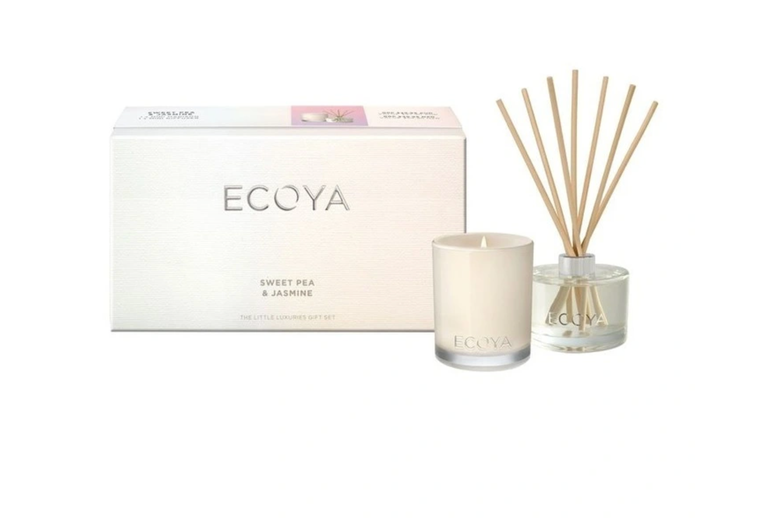 ECOYA Sweet Pea & Jasmine Luxury Gift Set