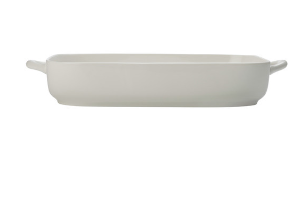 White Basics 36cm Rectangular Porcelain Baking Dish