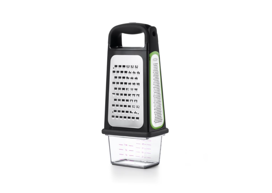 Oxo Good Grips – Etched Box Grater with Removable Zester