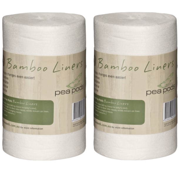 PeaPods Bamboo Nappy Liners