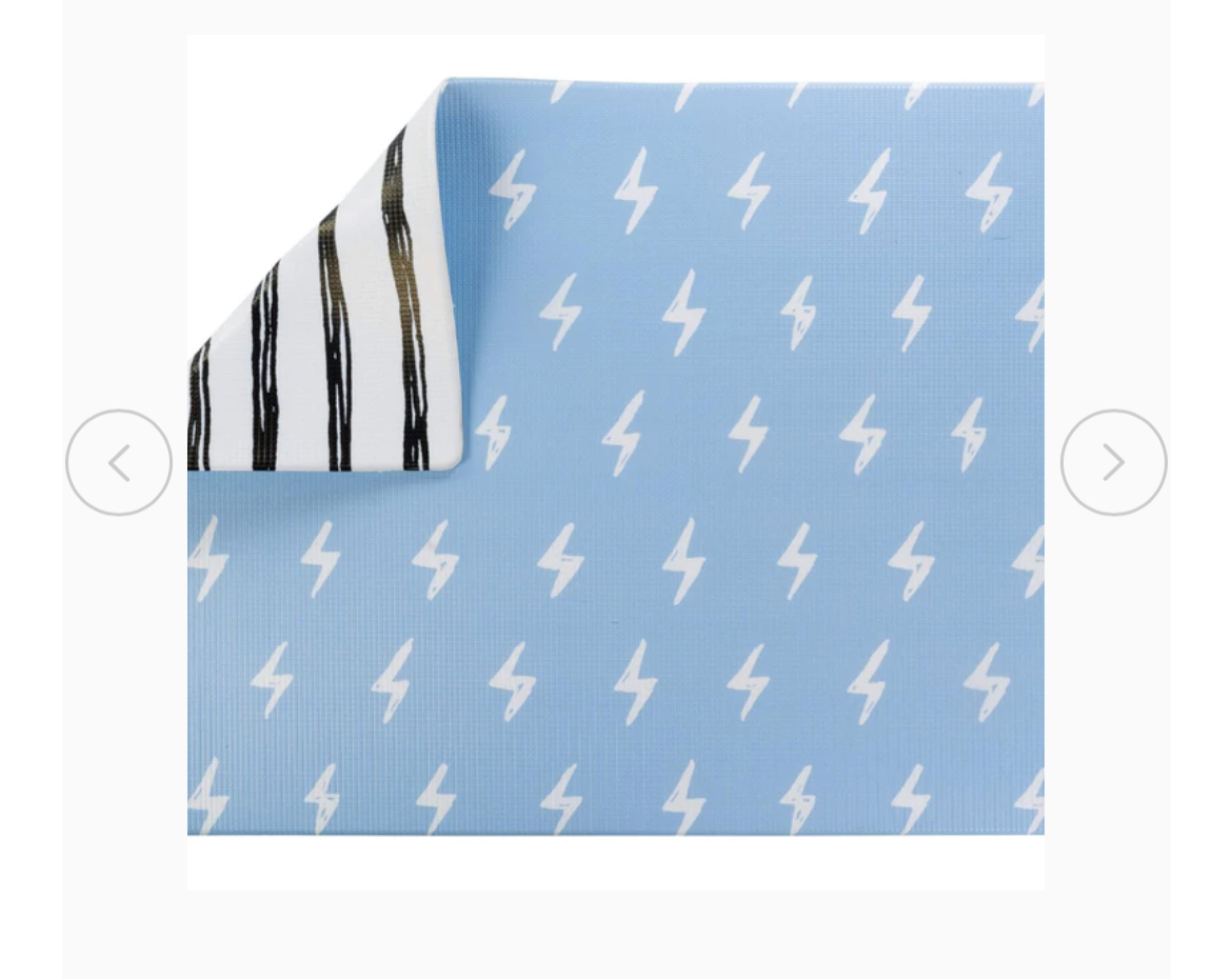 Bolts and Stripes Foam play Mat