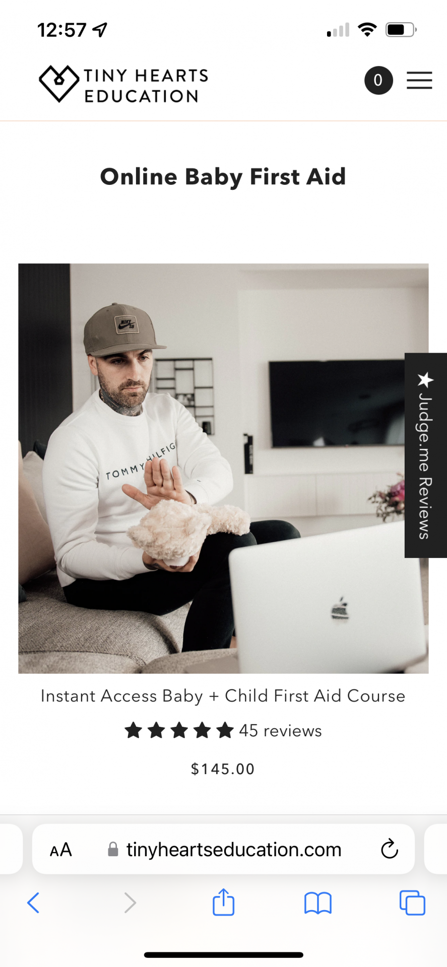 Online Baby First Aid Course