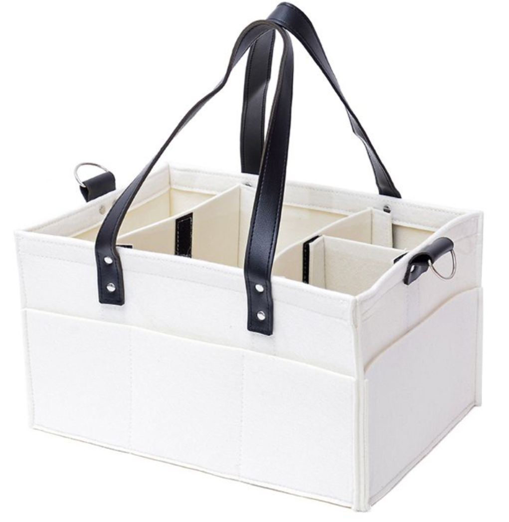 Nappy Caddy Organiser Baby Box Storage Portable Car Organizer Baby Shower F3ME