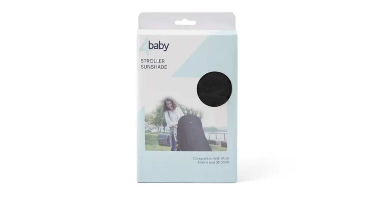 Pram shade cover