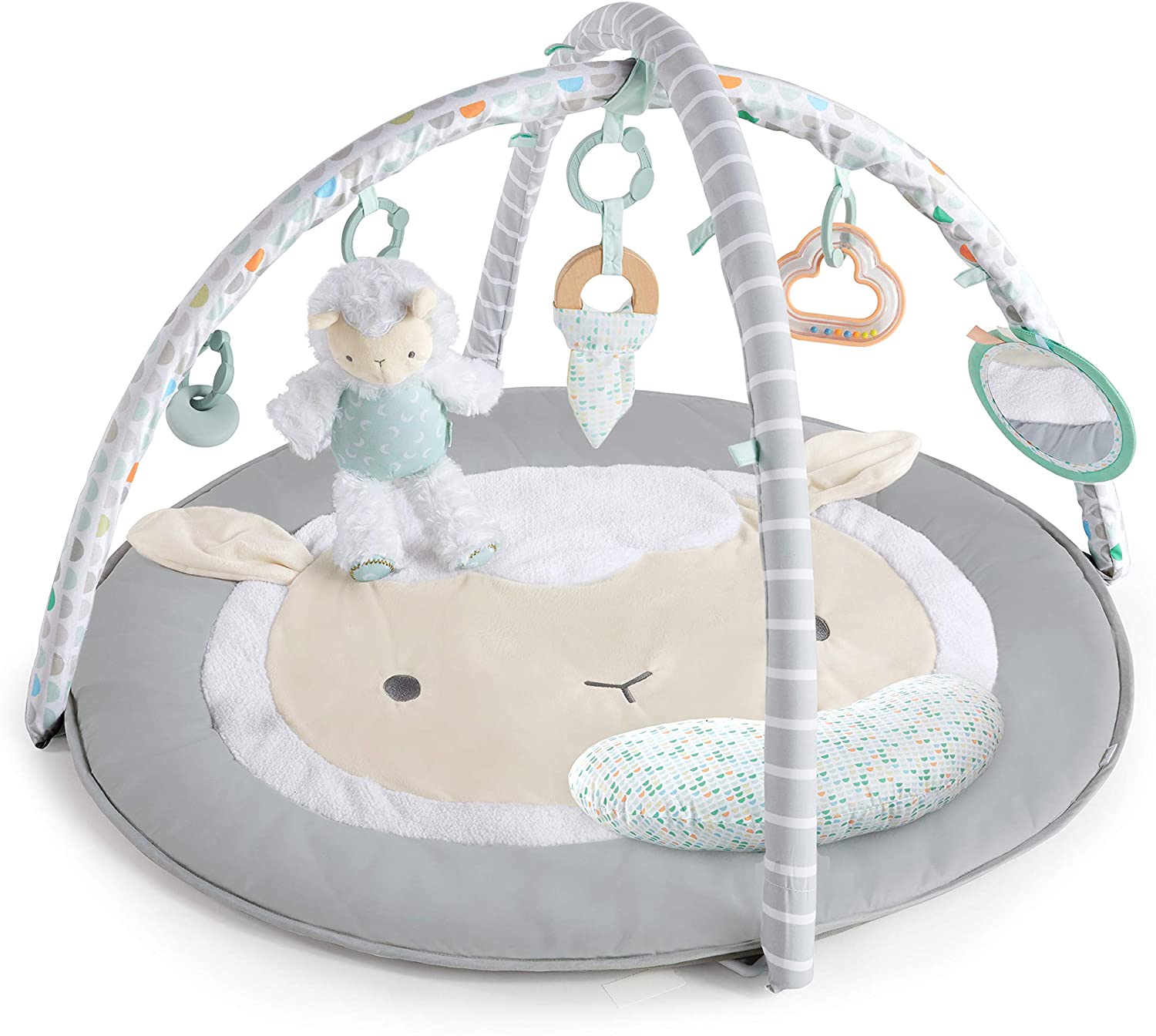 Ingenuity Sheppy’s Spot Plush Activity Gym - Corrie
