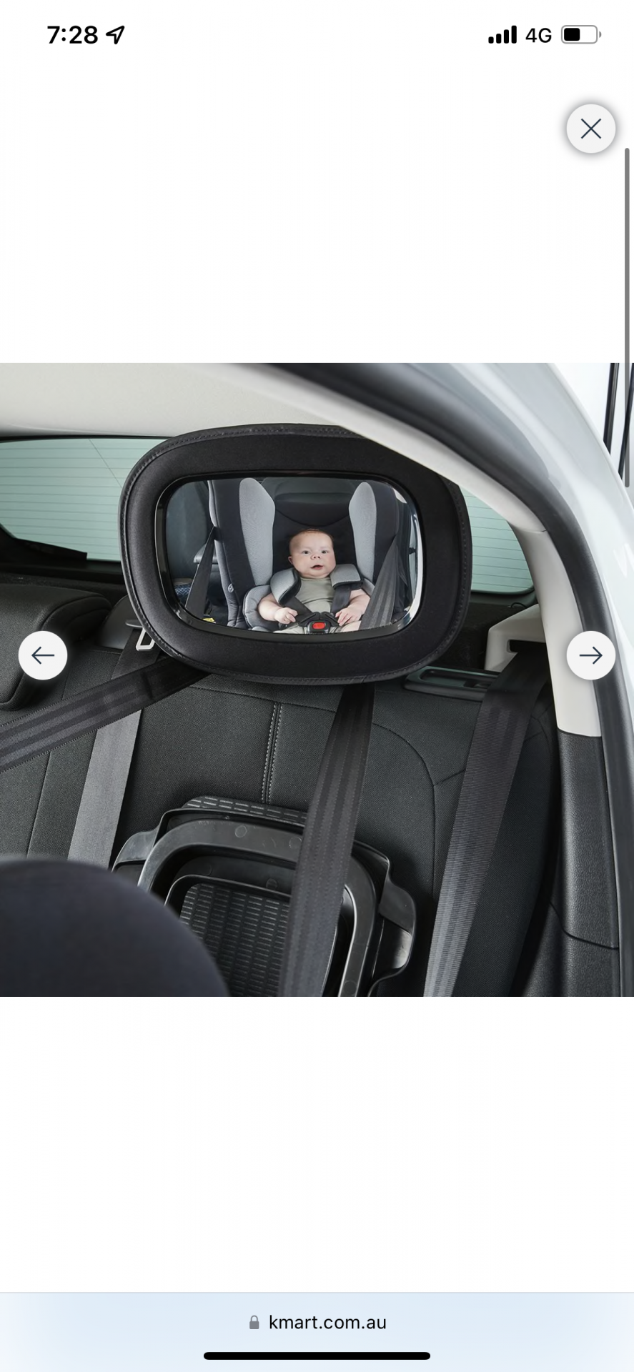 Baby car mirror