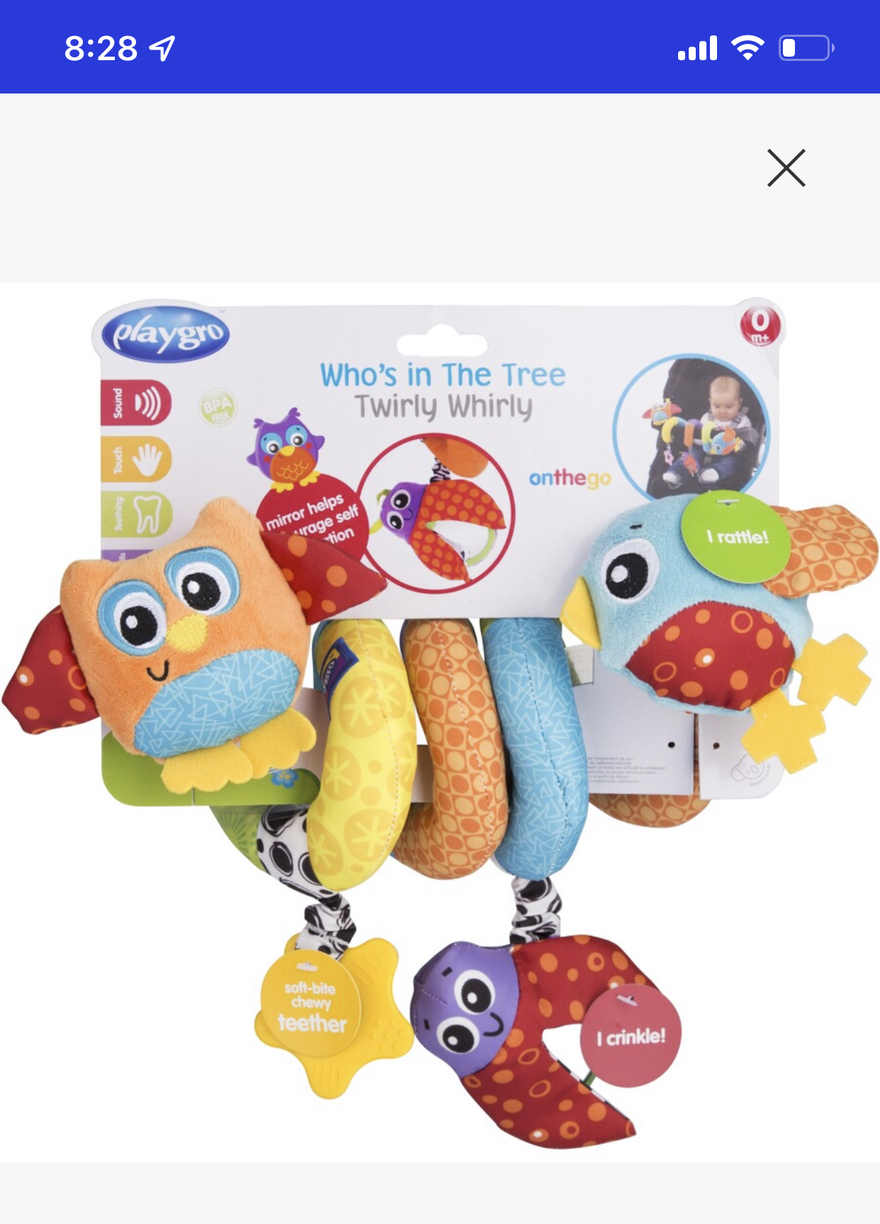 Pram toys