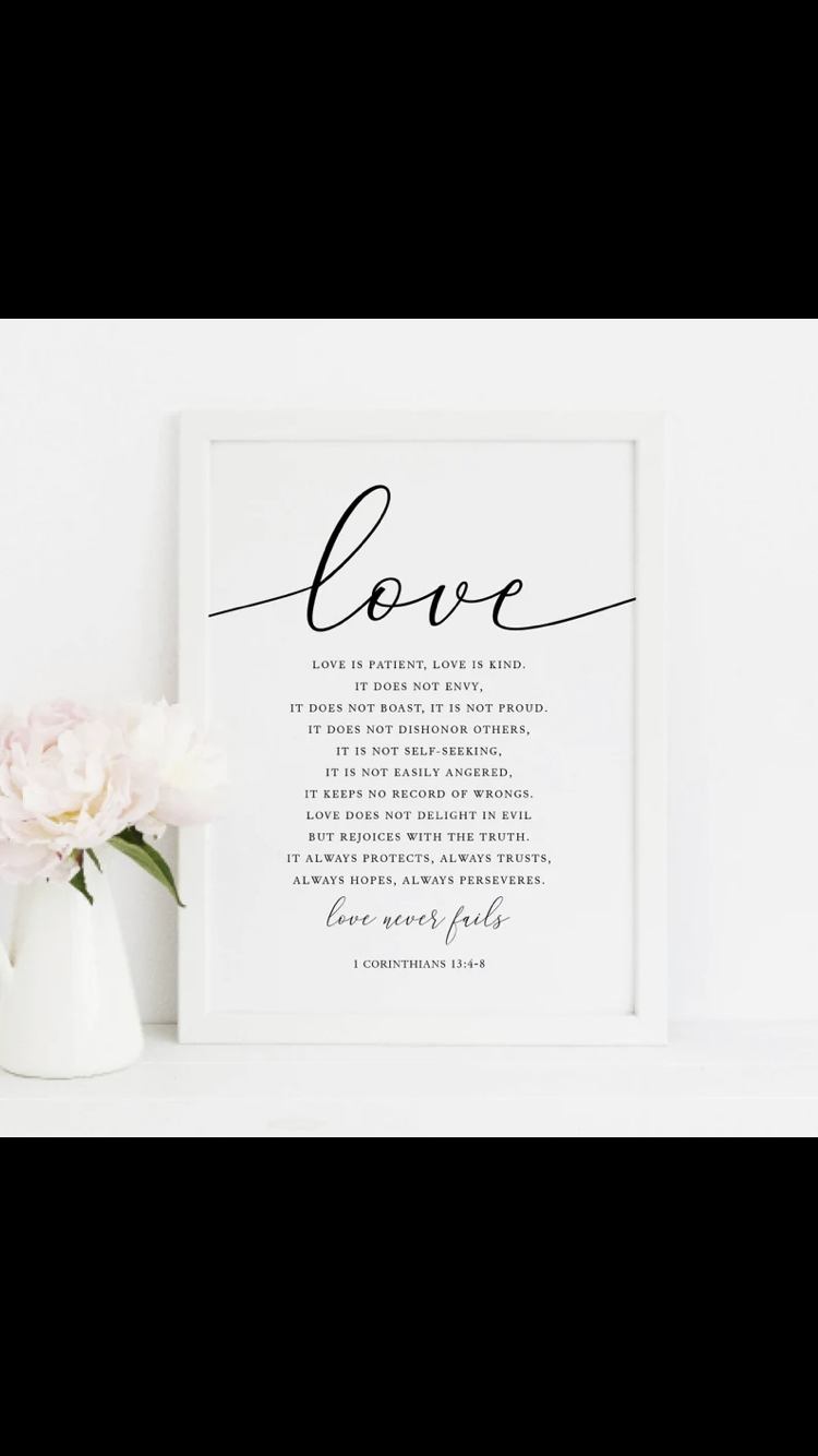 Love Quote Frame